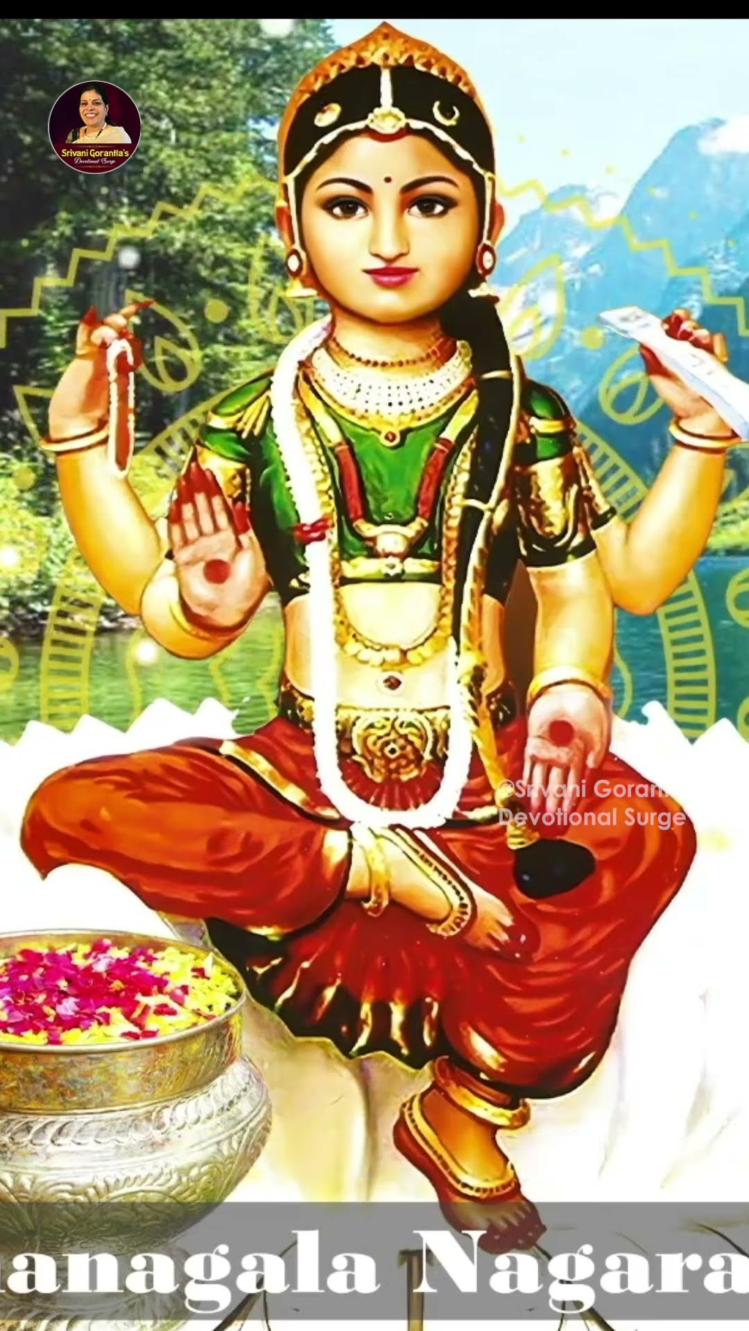Durga Suktam By Nagaraja Sarma | Durga Mantra | Durga Suktam Vedic Chanting | Srivani Gorantla